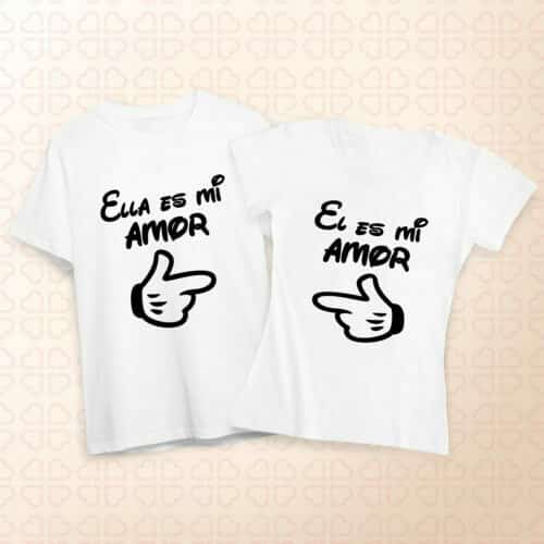 2 Polos ELLA ES MI AMOR