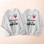 2 Poleras PROPIEDAD DE MI NOVI@